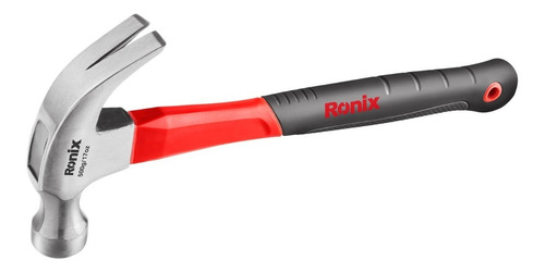 Martelo Unha 500g Cabo Fibra Emborrachado Ronix Rh-4751
