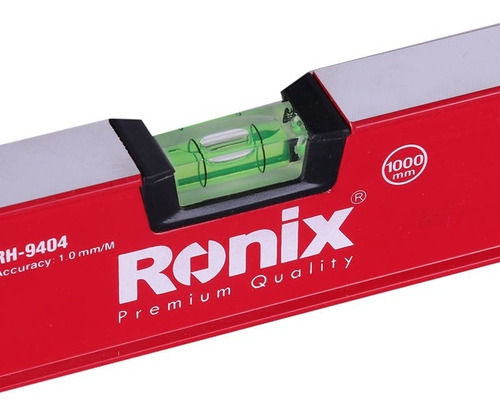 Nível De Alumínio 1000mm 3 Bolhas Ronix Rh-9404