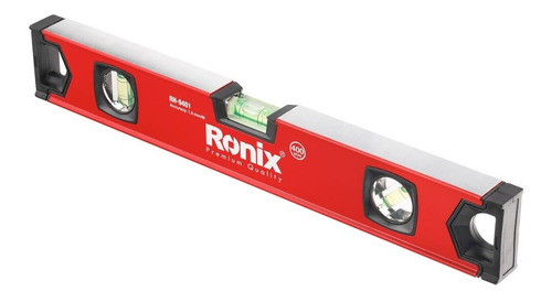 Nível De Alumínio 400mm 3 Bolhas Ronix Rh-9401
