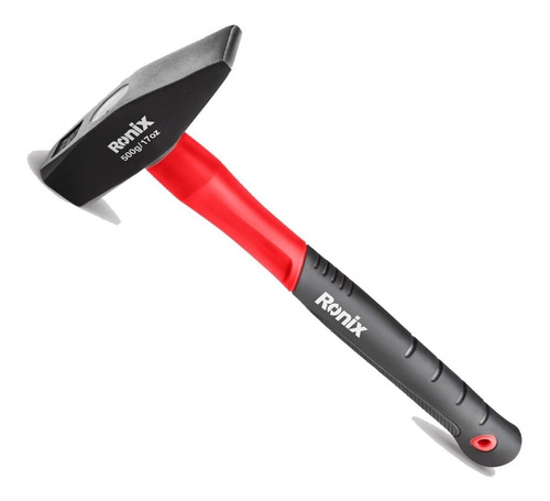 Martelo Pena 500g Cabo Fibra Emborrachado Ronix Rh-4713