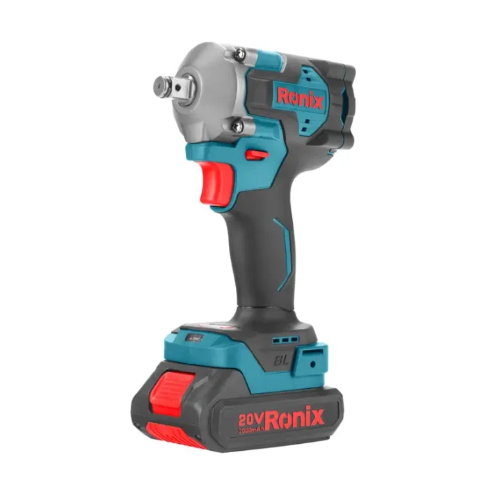 Chave De Impacto Brushless 20V Ronix 8654 350Nm 2 Baterias