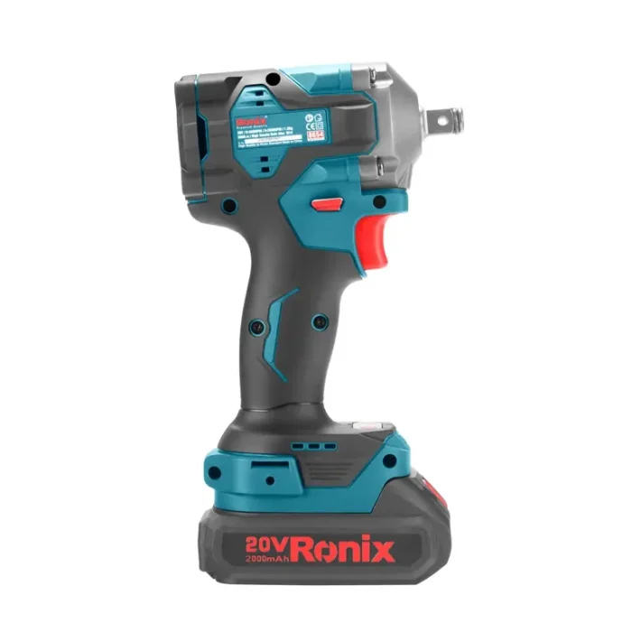 Chave De Impacto Brushless 20V Ronix 8654 350Nm 2 Baterias - Imagem 2