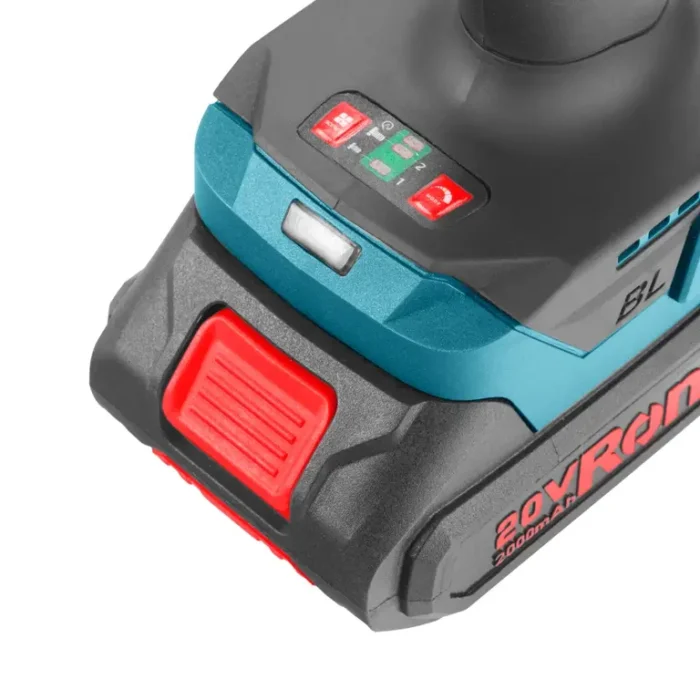 Chave De Impacto Brushless 20V Ronix 8654 350Nm 2 Baterias - Imagem 5