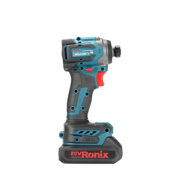 Chave De Impacto Brushless 20V Ronix 8653 230Nm 2 Baterias - Imagem 2