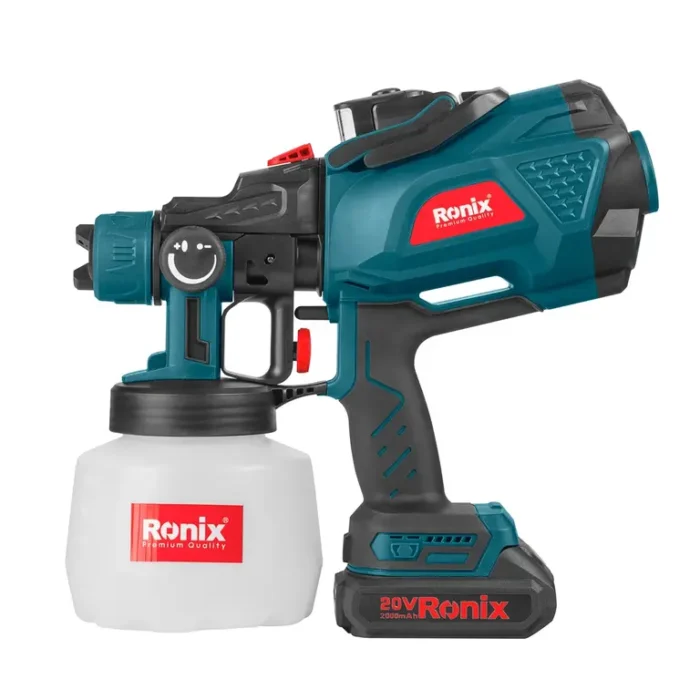 Pistola De Pintura Hvlp Eletrica 1200ml Ronix 1340 450W