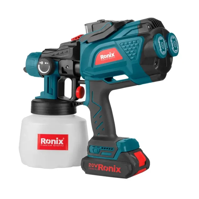 Pistola De Pintura Hvlp Eletrica 1200ml Ronix 1340 450W - Imagem 2