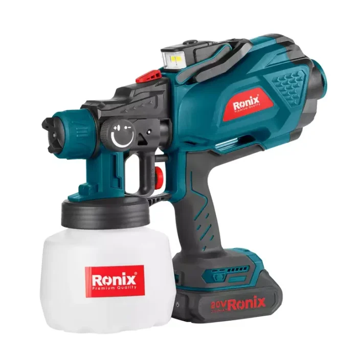 Pistola De Pintura Hvlp Eletrica 1200ml Ronix 1340 450W - Imagem 3