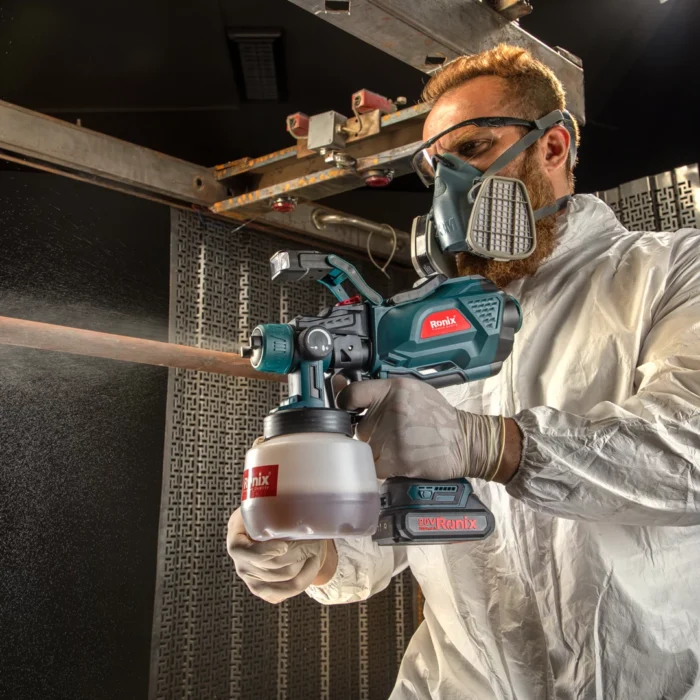 Pistola De Pintura Hvlp Eletrica 1200ml Ronix 1340 450W - Imagem 6