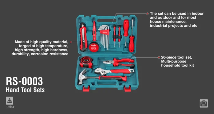Kit De Ferramentas 12 Peças Ronix RS-0003 - Imagem 4