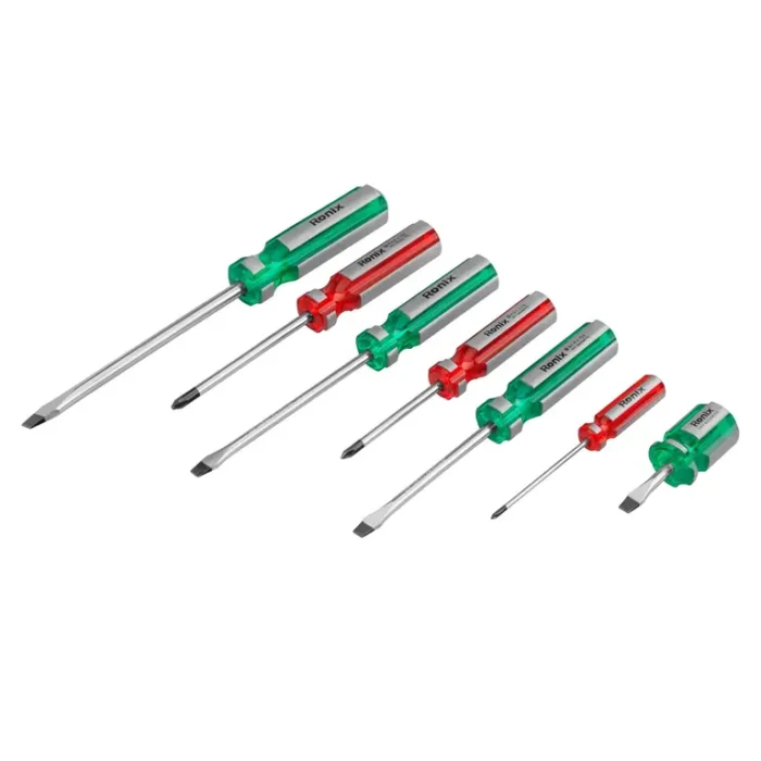 Kit Chave De Fenda E Phillips 7 Pecas Ronix RH-2701
