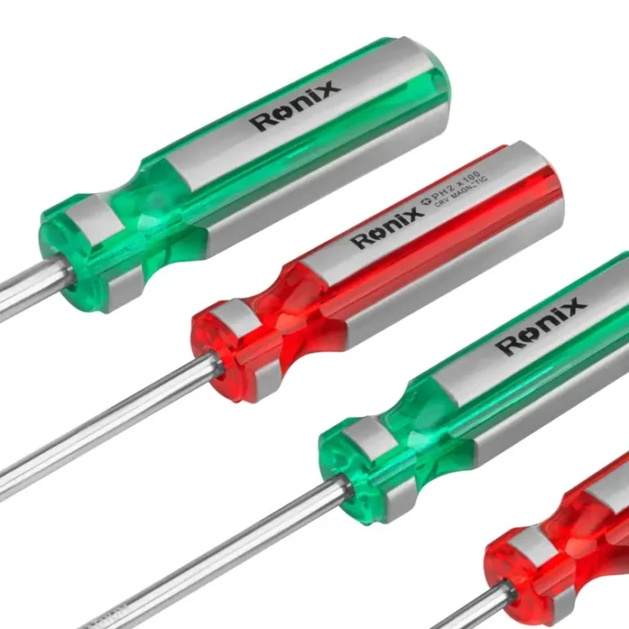Kit Chave De Fenda E Phillips 7 Pecas Ronix RH-2701 - Imagem 2