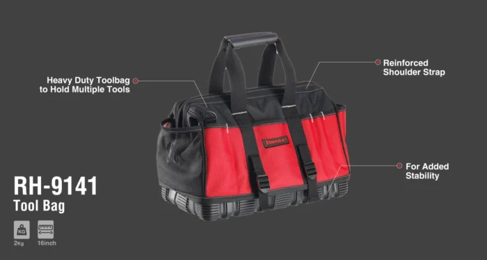 Bolsa Ferramentas Home Line Ronix RH-9141 - Imagem 2