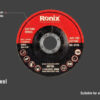Disco De Corte Inox 4.1/2 Polegada 115mm X 3mm Ronix Rh-3723 - Imagem 3
